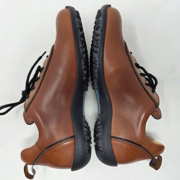 WESTEES SHELLEY WEST GLAMOUR GIRLS COLLECTION BROWN LEATHER GOLF SHOES WOMENS 9 - Picture 7 of 10